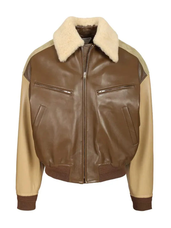 Nappa Leather Jacket Jackets Multicolor made by Bottega Veneta
