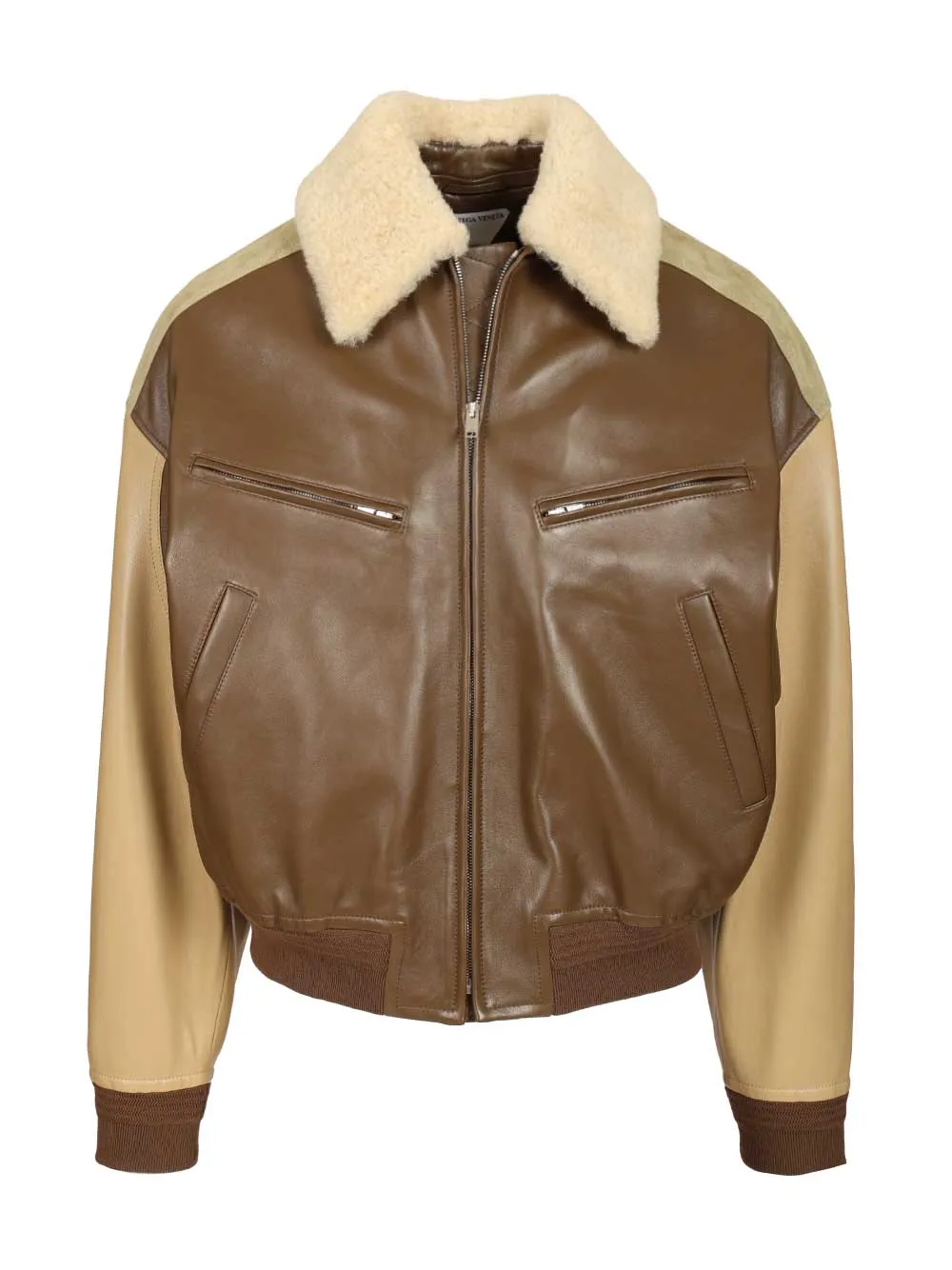 Nappa Leather Jacket Jackets Multicolor sold by Wanan Luxury