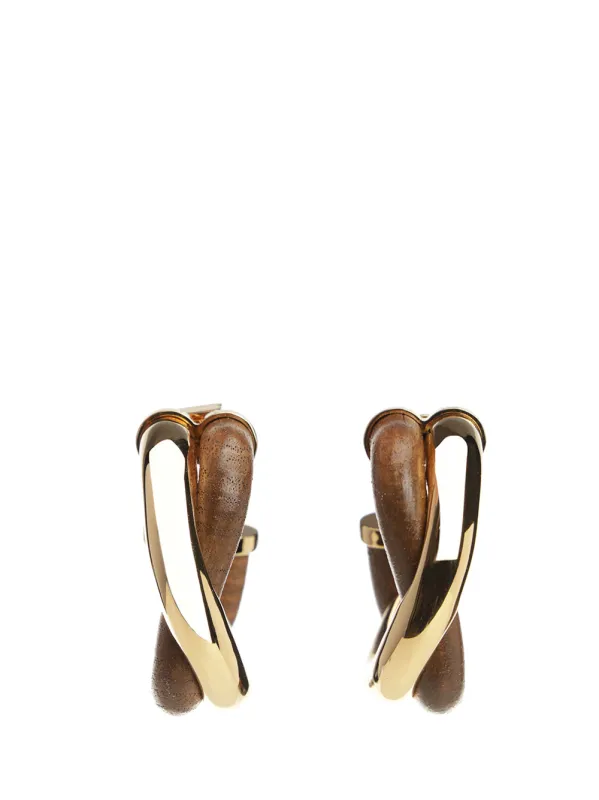 Doppio Earrings Jewelry Multicolor sold by Wanan Luxury