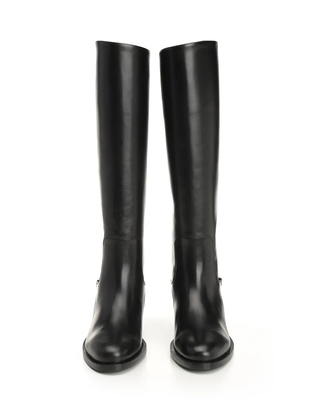 Boot With F Buckle Boots Black sold by Wanan Luxury product image thumbnail 5