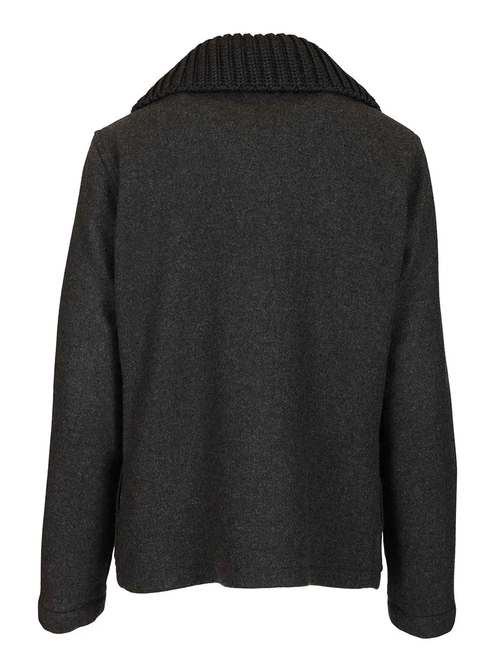 3-Hook Wool Jacket Coats Grey sold by Wanan Luxury product image thumbnail 2