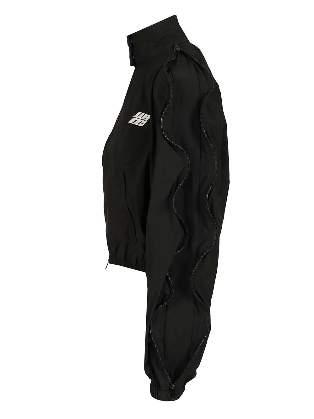 Oversized Tracksuit Jacket Jackets Black sold by Wanan Luxury product image thumbnail 3