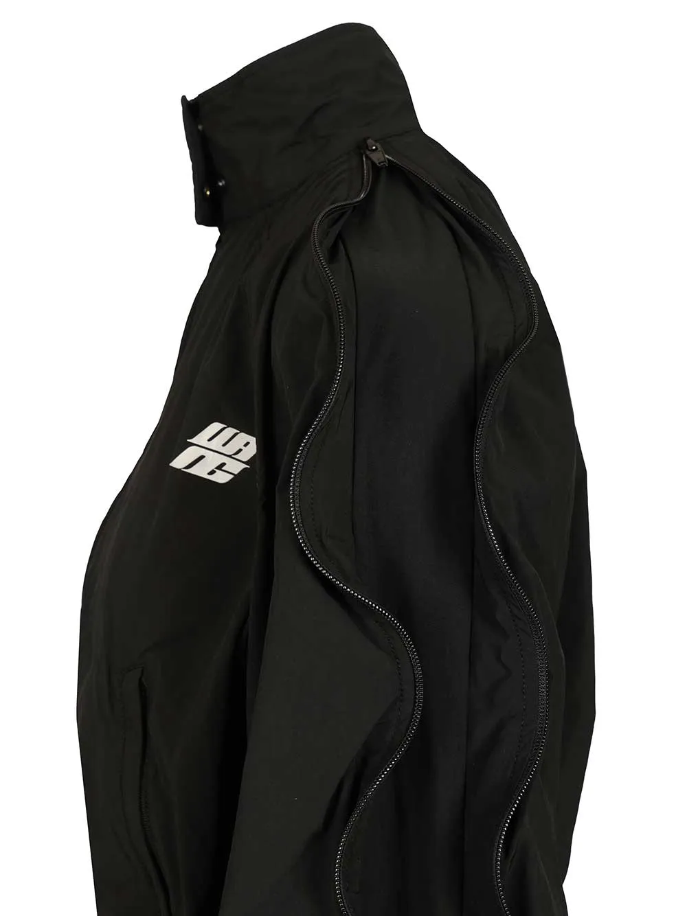 Oversized Tracksuit Jacket Jackets Black sold by Wanan Luxury product image thumbnail 5