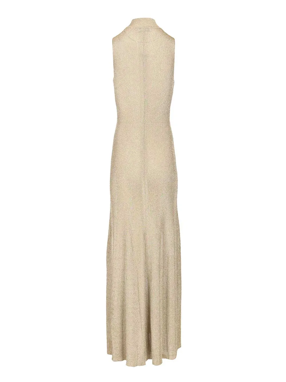 Long Knitted Dress Dresses Gold sold by Wanan Luxury product image thumbnail 2