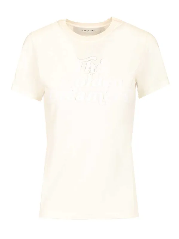 Crew Neck Jersey T-Shirt White sold by Wanan Luxury