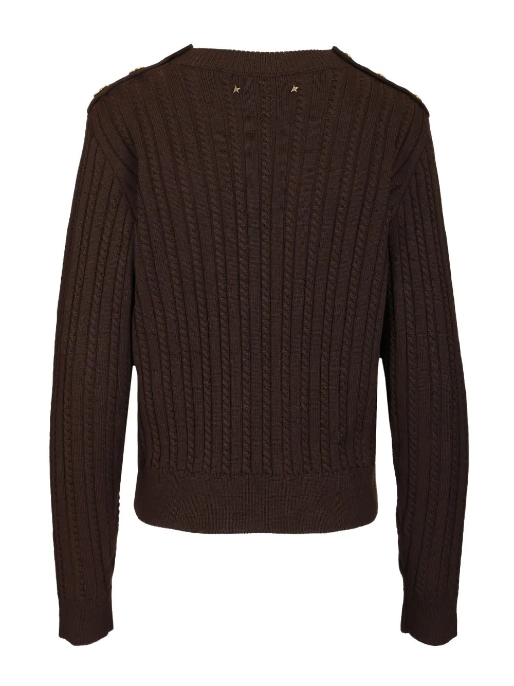 Cable-Knit Sweater Knitwear Brown sold by Wanan Luxury product image thumbnail 2