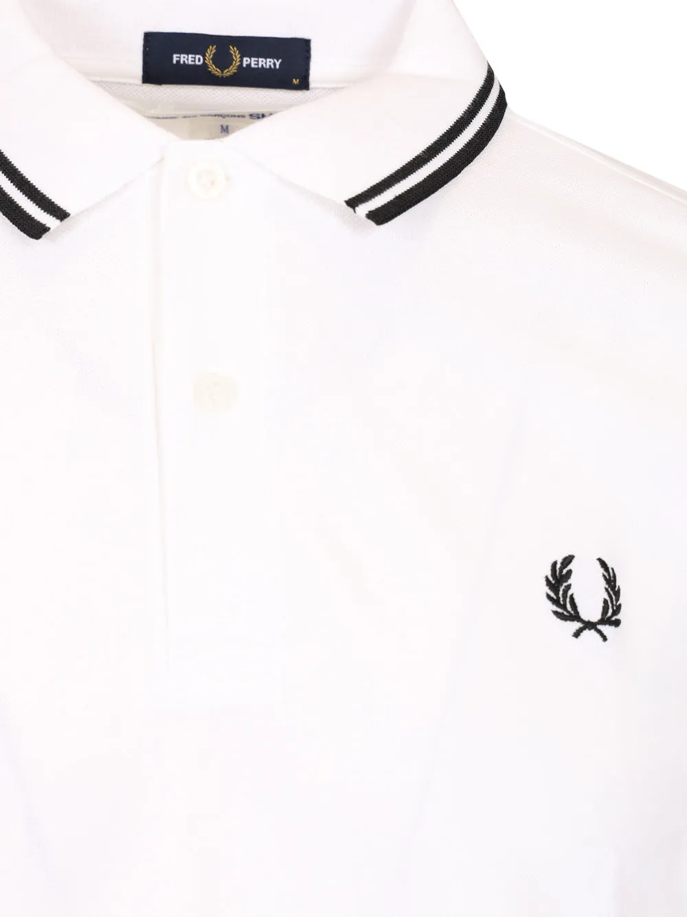 Polo Comme Des GarçOns Shirt X Fred Perry T-Shirt White sold by Wanan Luxury product image thumbnail 3