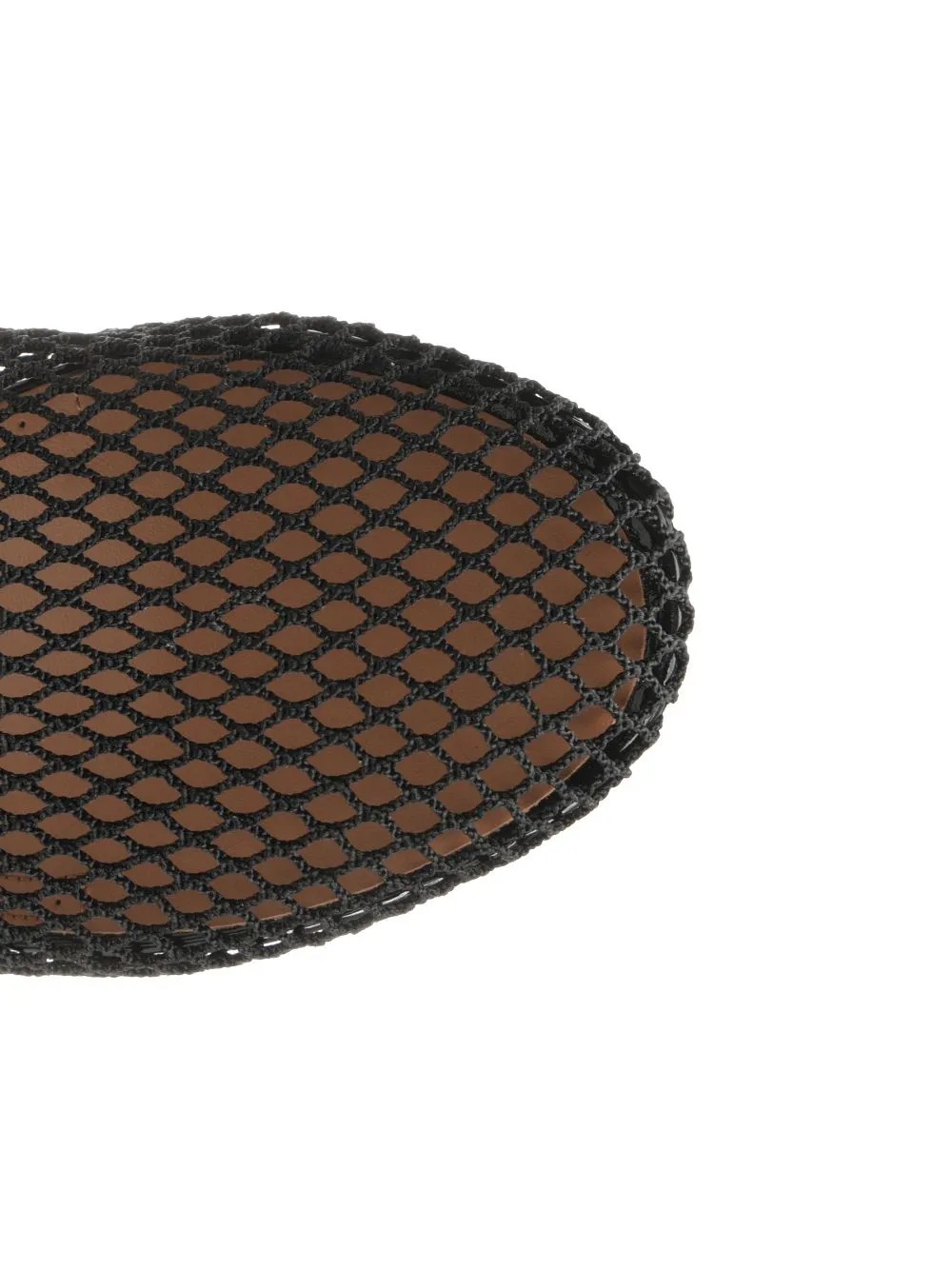 Mesh Flat Mule Scarpe Basse Black sold by Wanan Luxury product image thumbnail 4