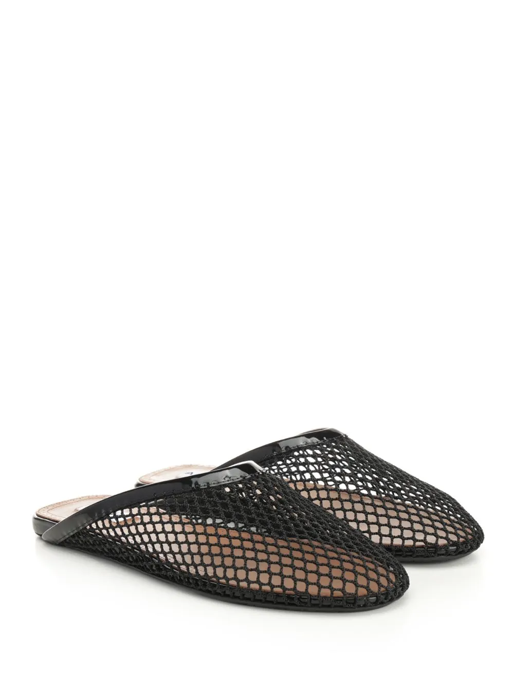 Mesh Flat Mule Scarpe Basse Black sold by Wanan Luxury product image thumbnail 2