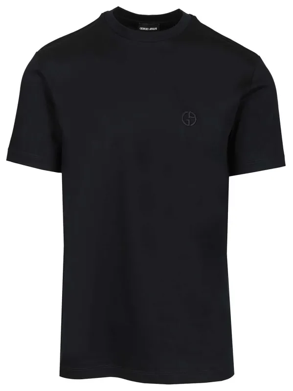 Cotton T-Shirt Blue sold by Wanan Luxury