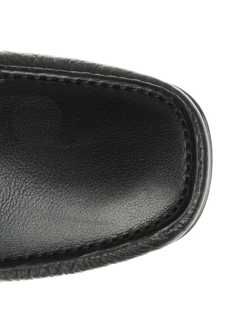 Leather Loafers With Logo Scarpe Basse Black sold by Wanan Luxury product image thumbnail 4