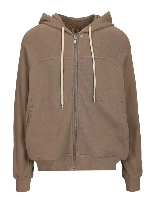 Hoodie Sweatshirts Beige made by Rick Owens