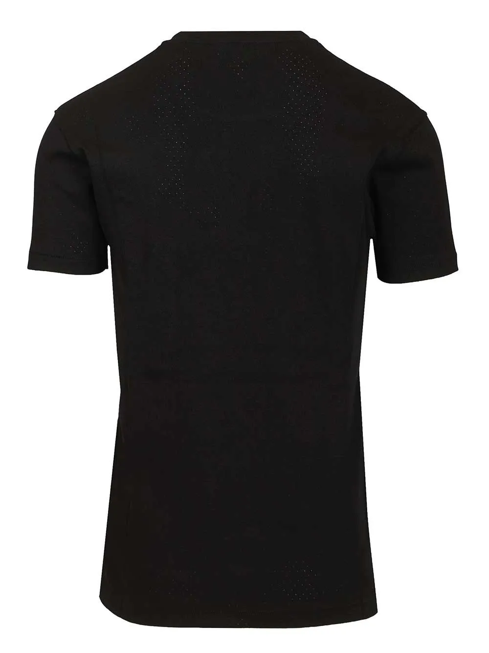 Perforated Ribbed T-Shirt Black sold by Wanan Luxury product image thumbnail 2