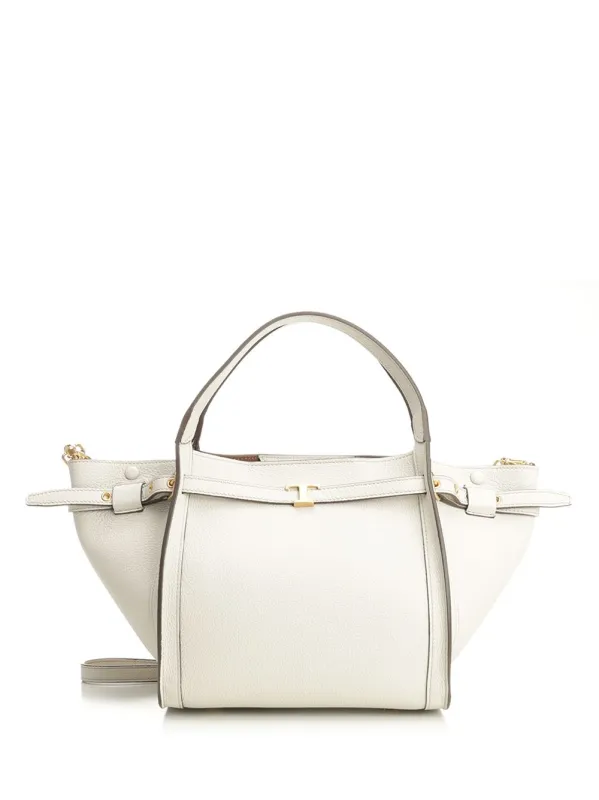 Small Shopping Bag Handbags White made by Tod's