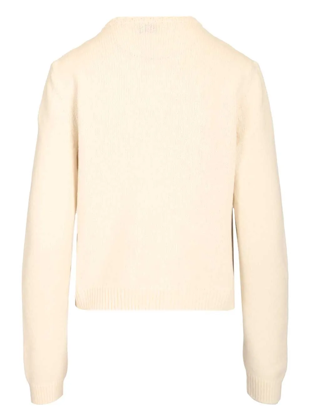 Padded Cardigan With Zip And Geometric Quilting Knitwear White sold by Wanan Luxury product image thumbnail 2