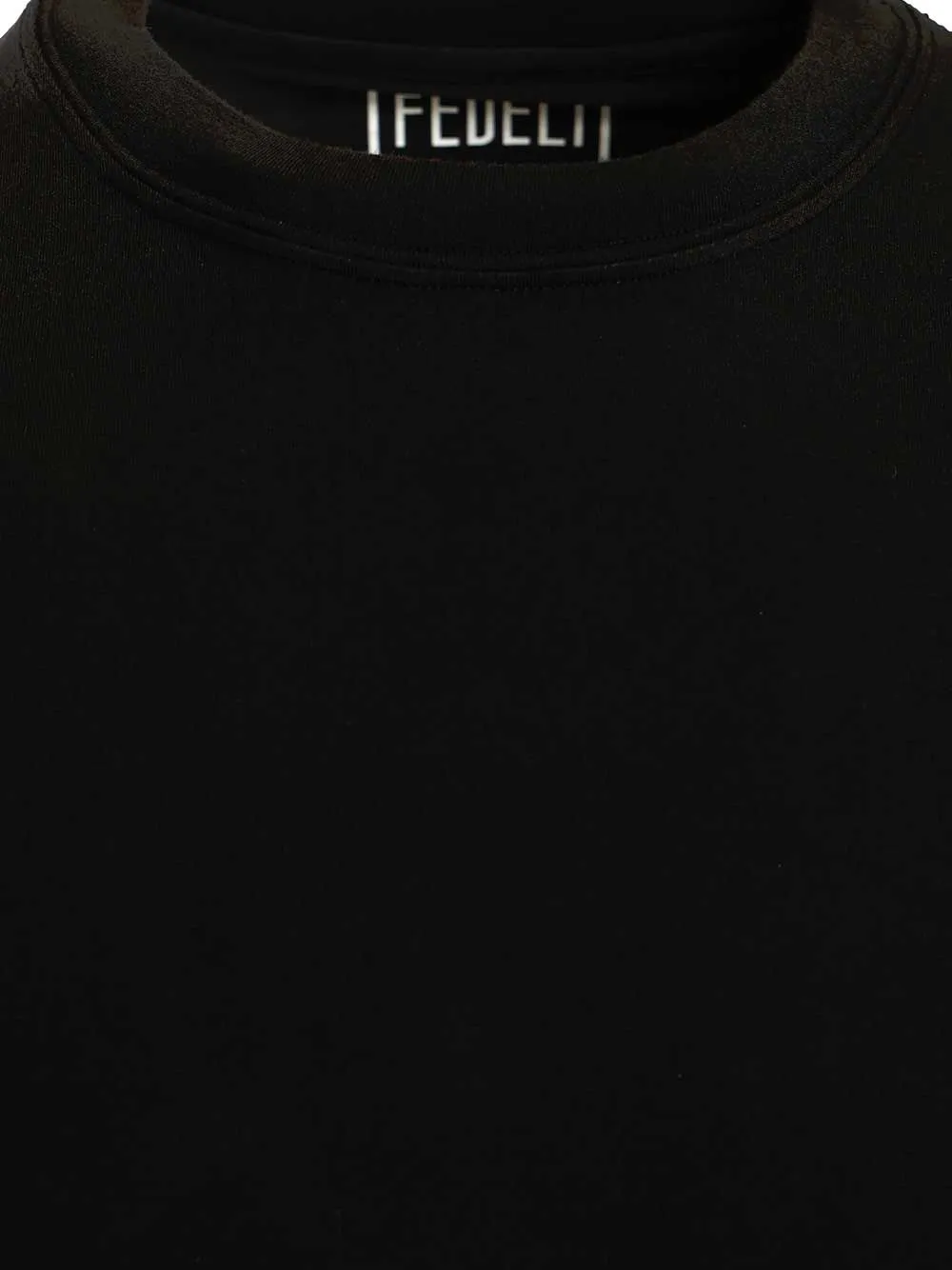 Stretch T-Shirt Black sold by Wanan Luxury product image thumbnail 3