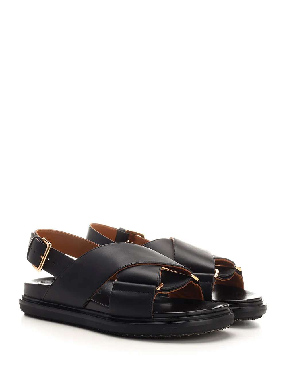Fussbett Sandals Black sold by Wanan Luxury