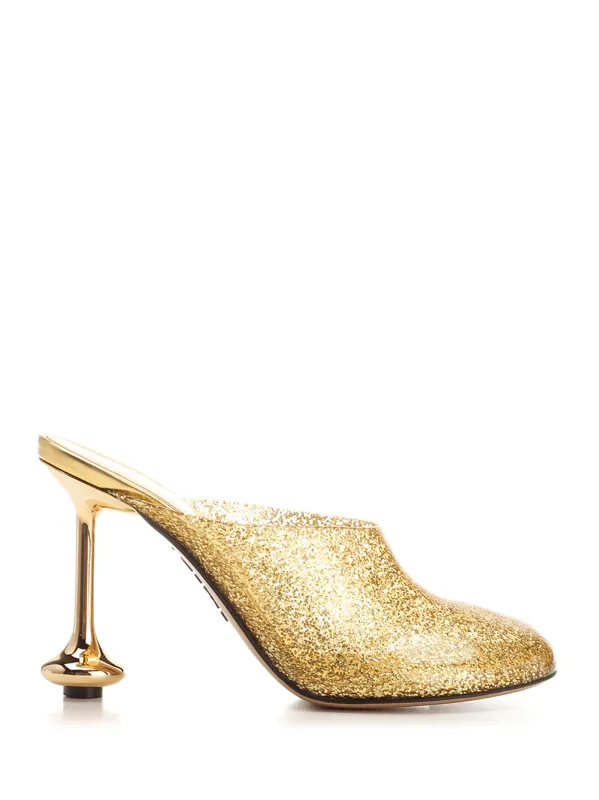 Toy Sandals Gold made by Loewe