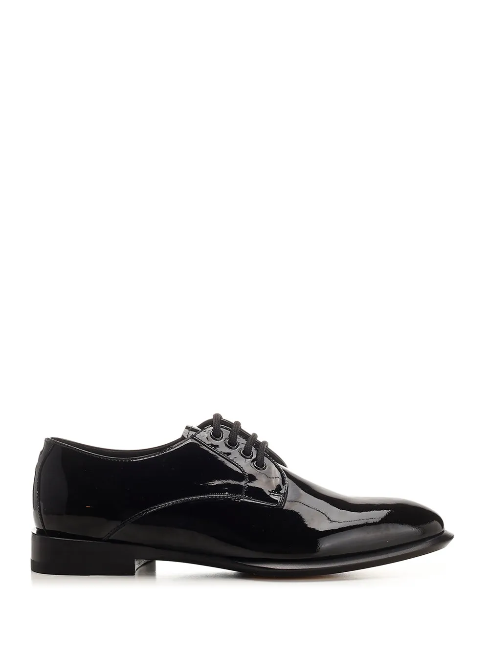 Slim Tread Lace-Up Derbies Lace-Up Shoes Black sold by Wanan Luxury