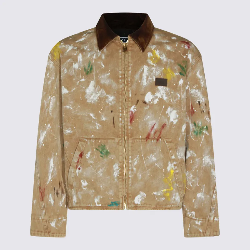 Jackets Sand made by Moschino