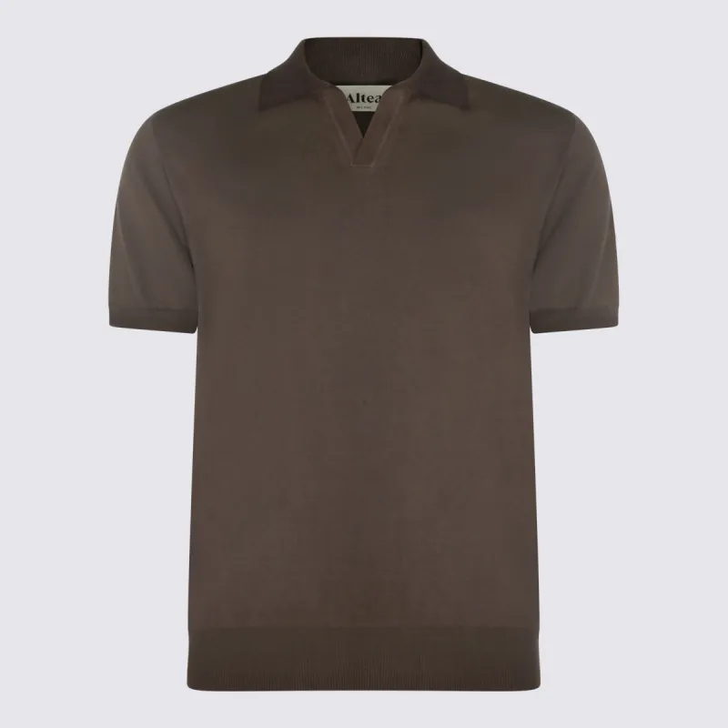T-Shirts And Polos Brown made by Wanan Luxury