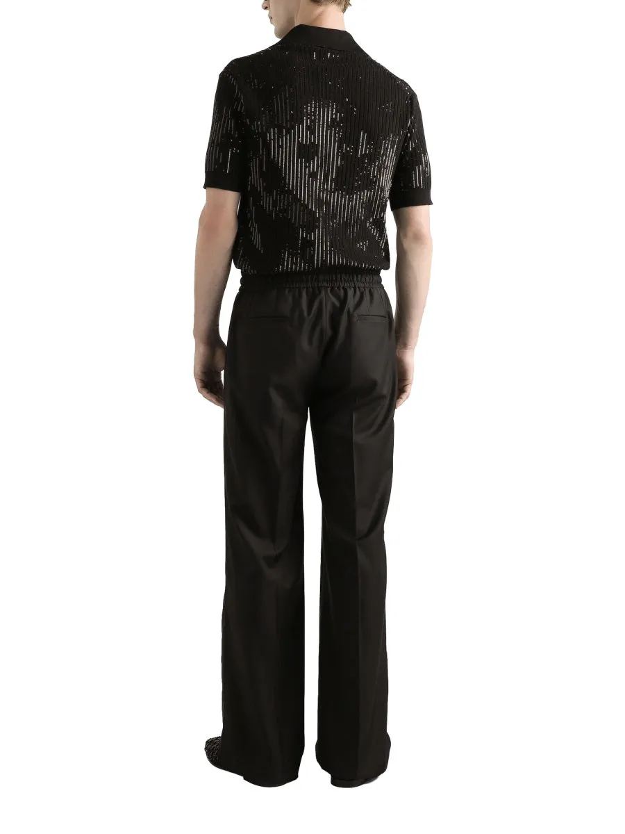 Wool Knit Jogging Pants sold by Wanan Luxury product image thumbnail 3