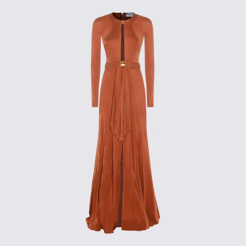 Dresses Marroni made by Wanan Luxury
