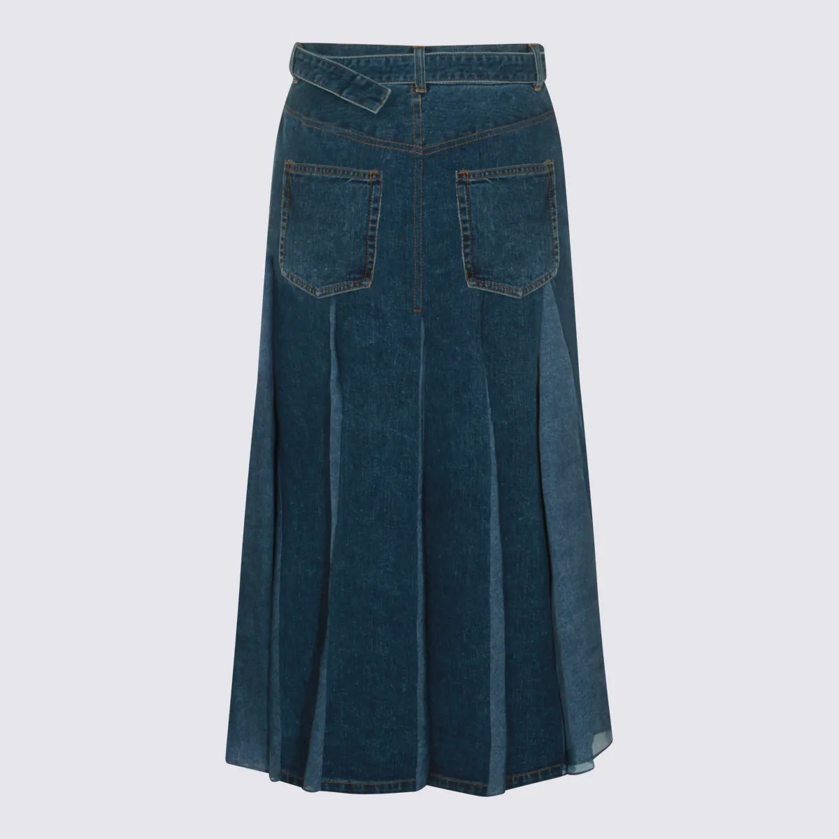 Skirts Blu E Verdi sold by Wanan Luxury