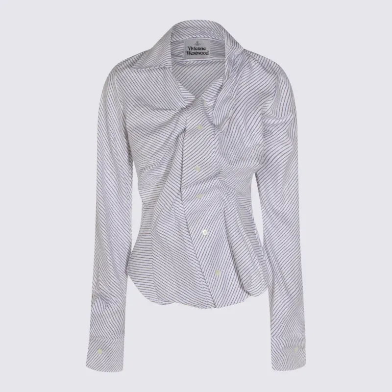 Shirts Blue/Brown made by Vivienne Westwood