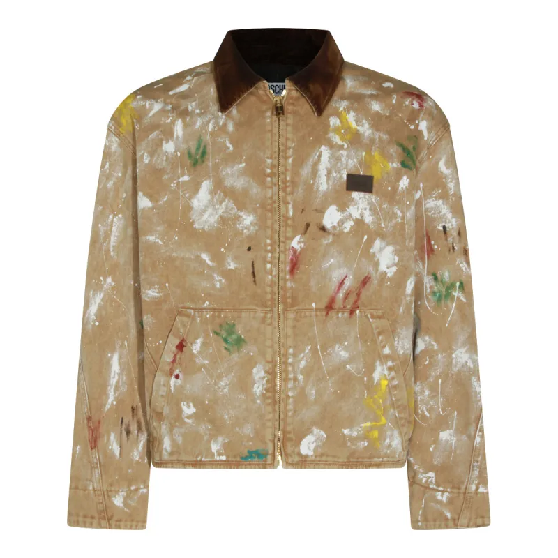 Jackets Sand made by Moschino