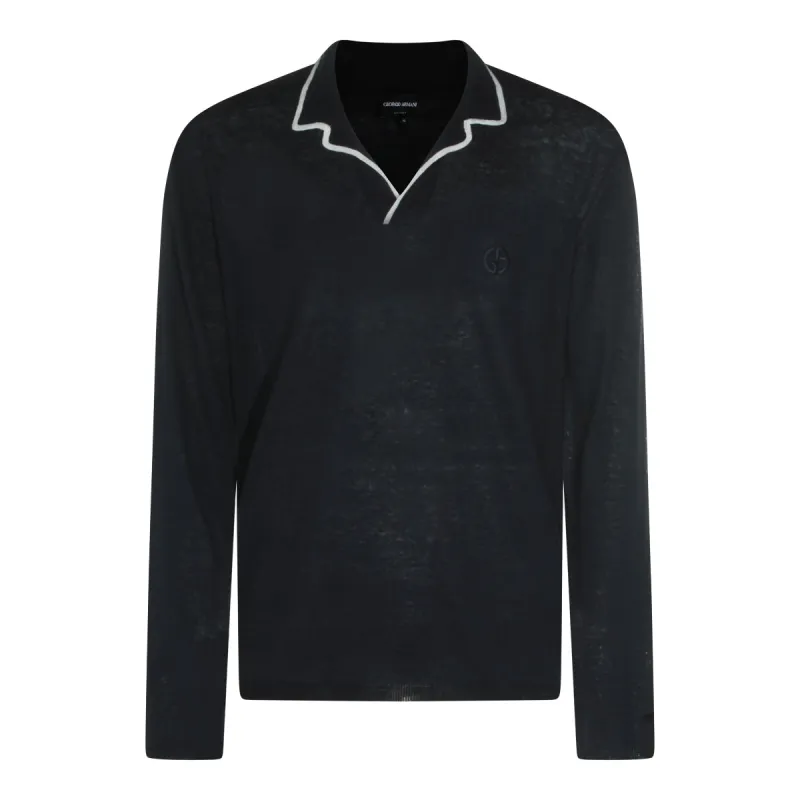 T-Shirts And Polos Blue And Green made by Giorgio Armani