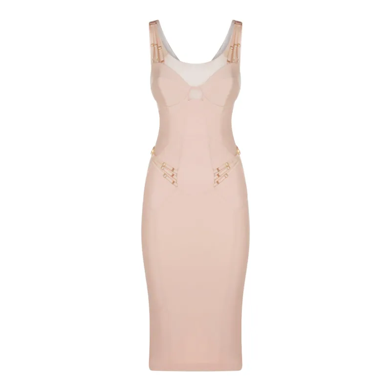 Dresses Nude made by Wanan Luxury