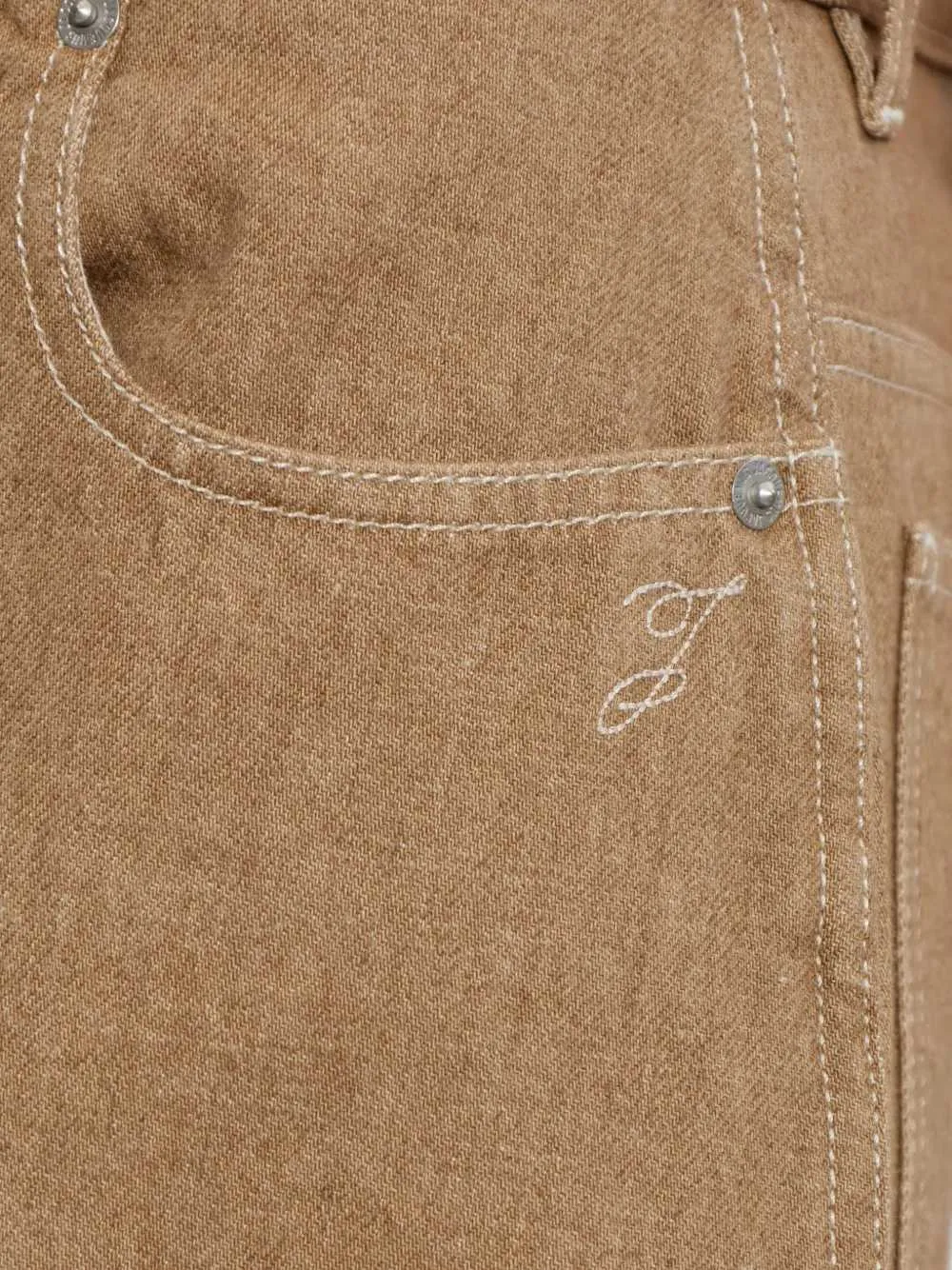 Wide-Leg Jeans sold by Wanan Luxury product image thumbnail 5
