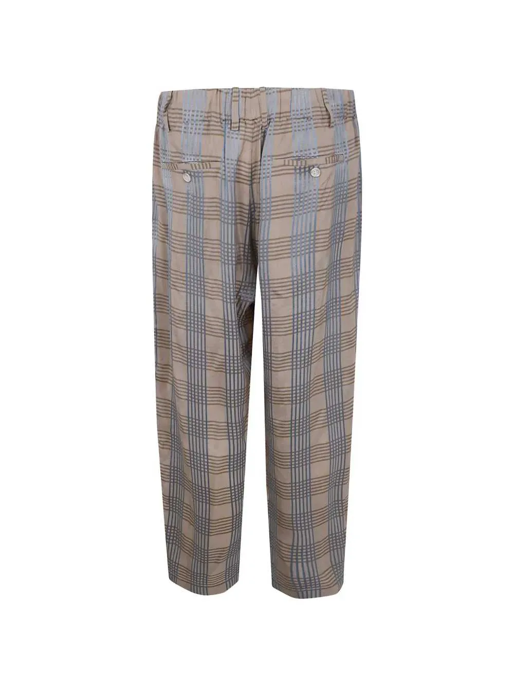 Tartan Drawstring Trousers sold by Wanan Luxury product image thumbnail 2