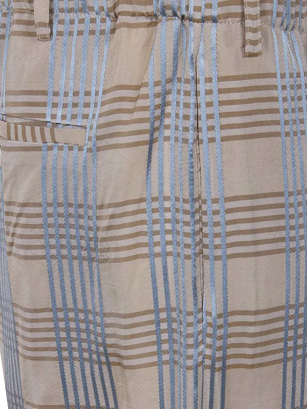 Tartan Drawstring Trousers sold by Wanan Luxury product image thumbnail 3
