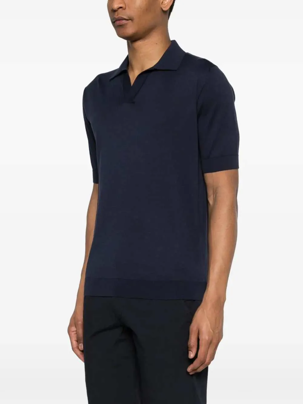 Open-Neck T-Shirt sold by Wanan Luxury product image thumbnail 3