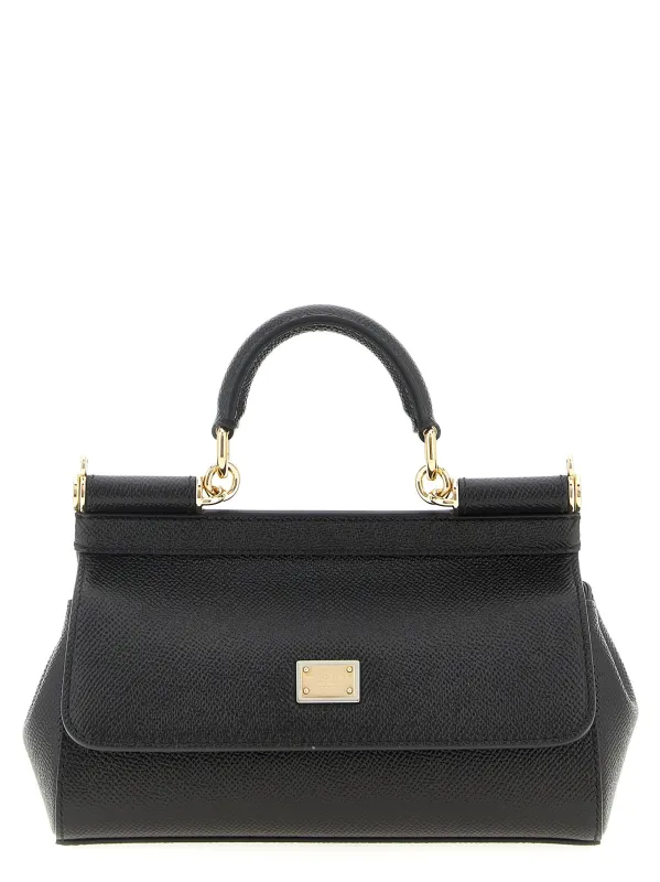 Sicily Hand Bags Black made by Dolce & Gabanna
