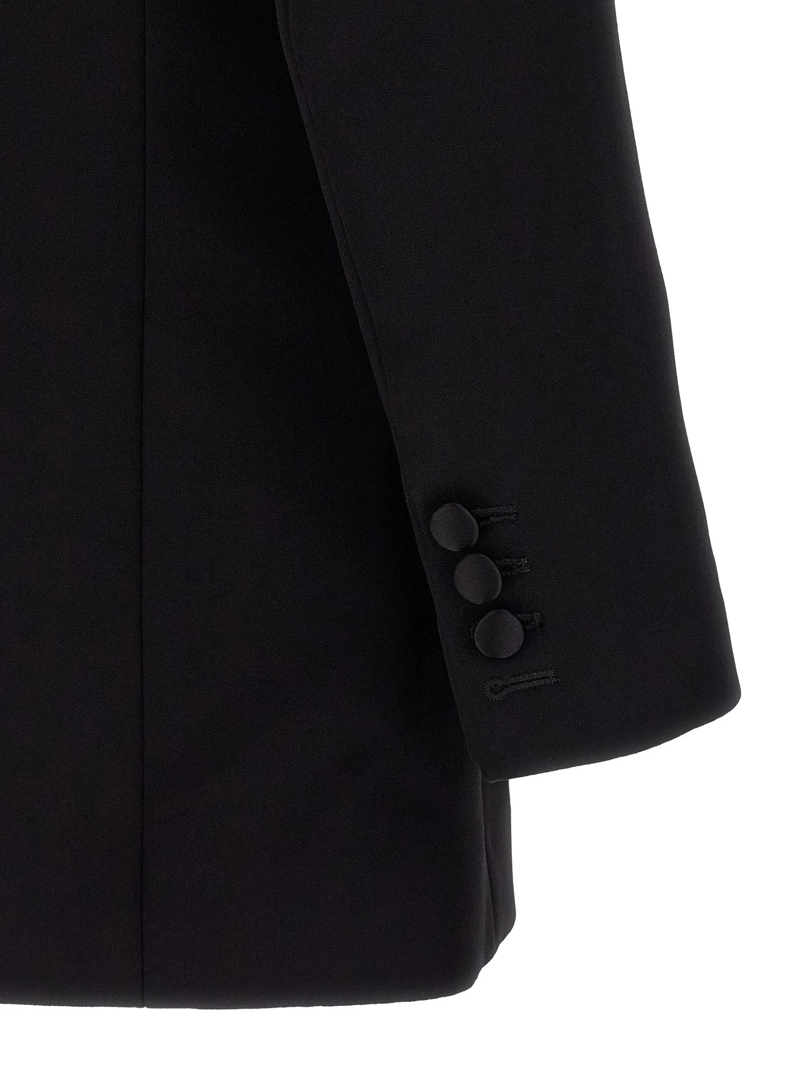 Leaf Embroidery Blazer Black sold by Wanan Luxury product image thumbnail 4