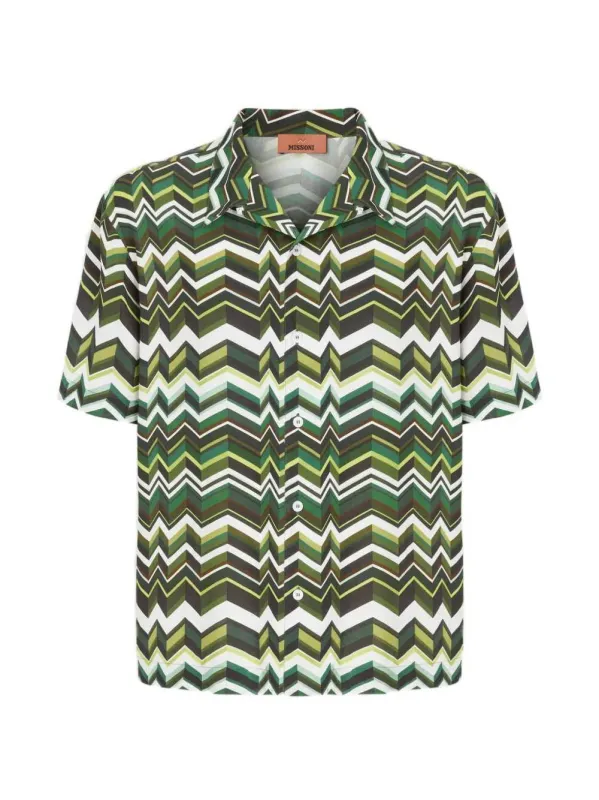 Zigzag Shirt sold by Wanan Luxury