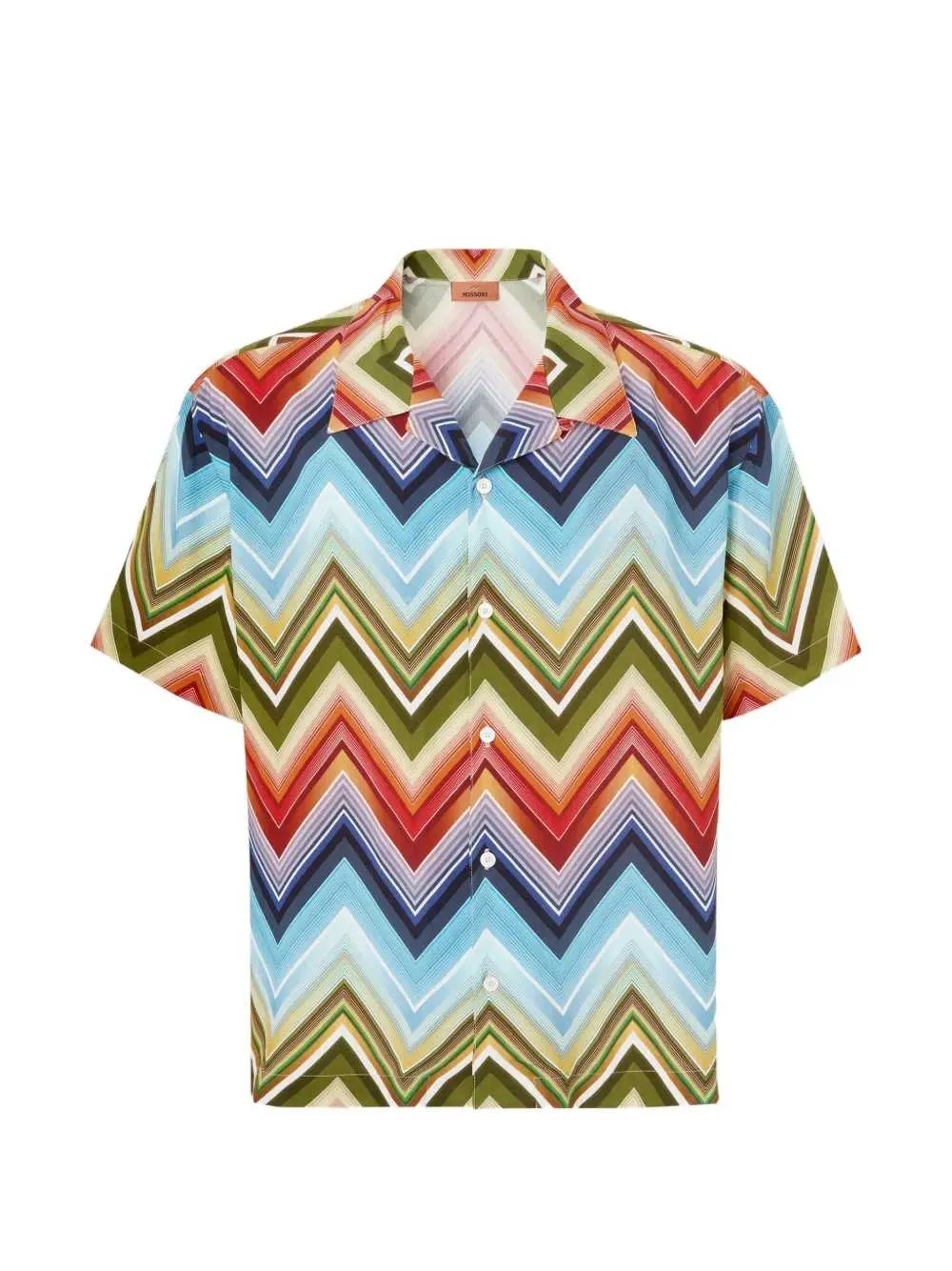 Zigzag Pattern Shirt sold by Wanan Luxury