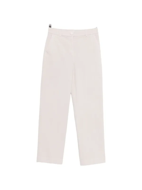 Cotton Straight-Leg Trousers made by Wanan Luxury