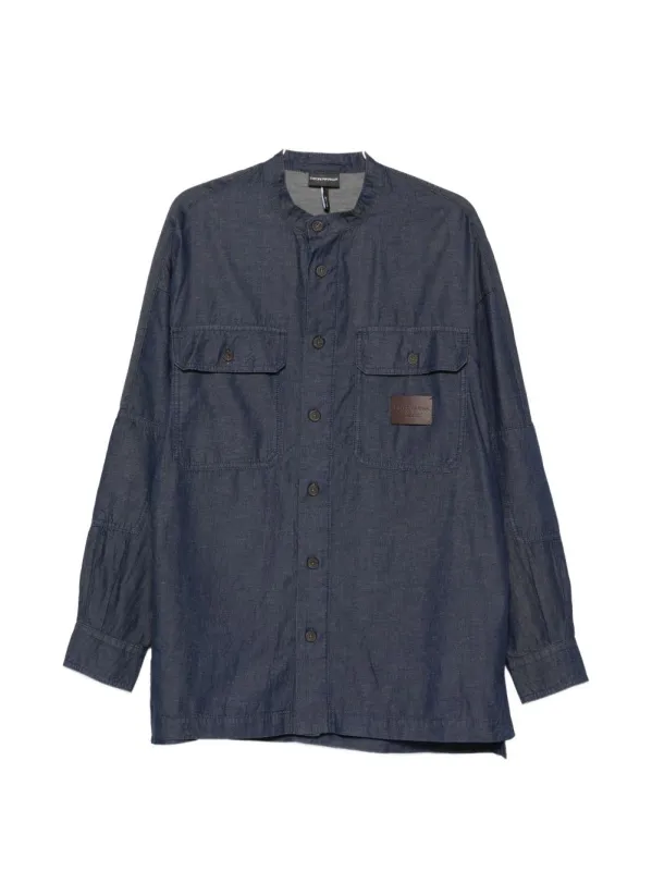 Denim Shirt made by Wanan Luxury