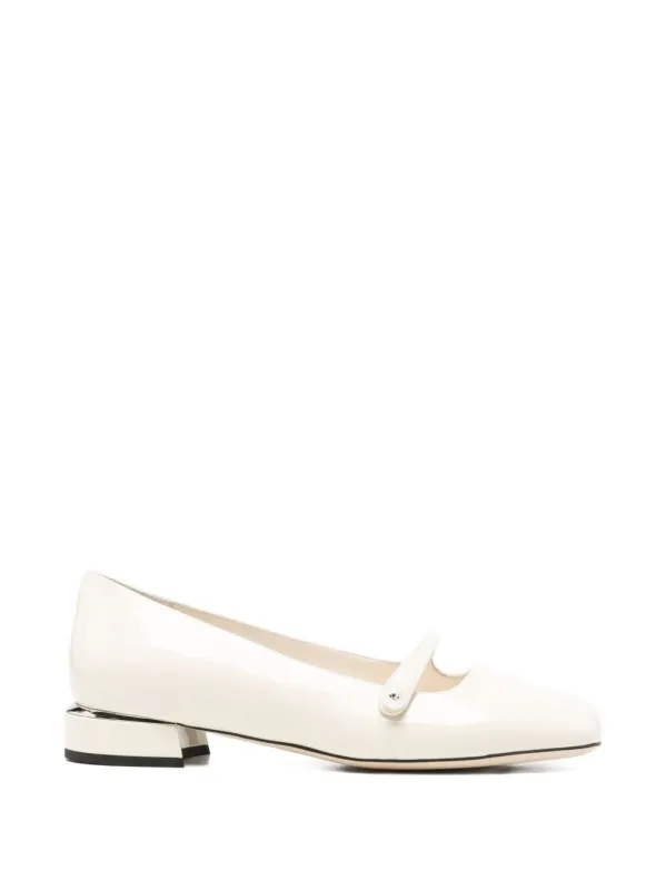 Elisa Patent Leather Ballet Flats made by Jimmy Choo
