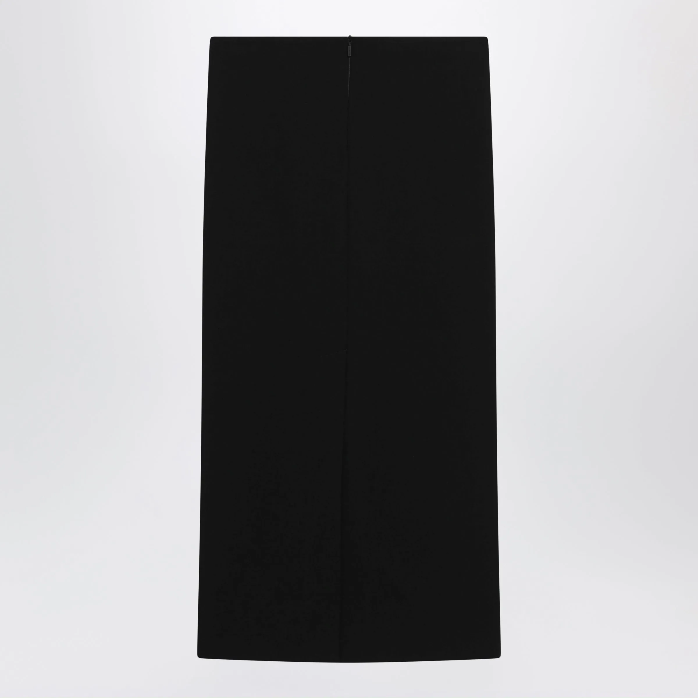 Midi Skirt In Compact Crêpe Jersey In Black sold by Wanan Luxury product image thumbnail 2