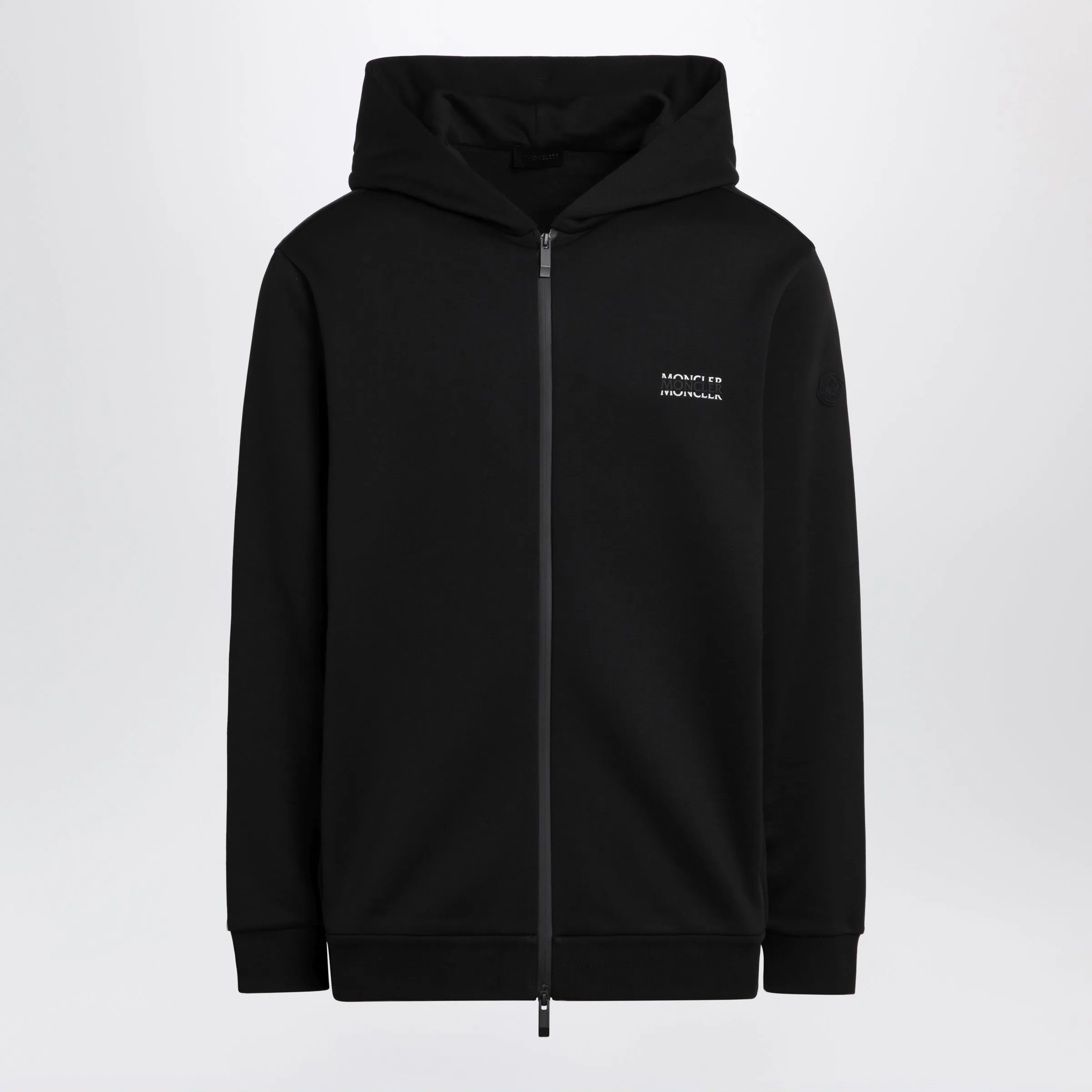 Logo Cotton Jersey Hoodie With Zip sold by Wanan Luxury