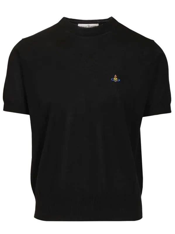 Alex Cotton Shirt T-Shirt Black made by Vivienne Westwood