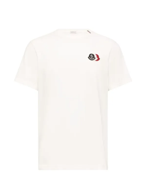 Logo Cotton T-Shirt made by Moncler