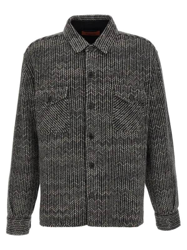 Caperdoni Shirt And Blouse Gray made by Missoni