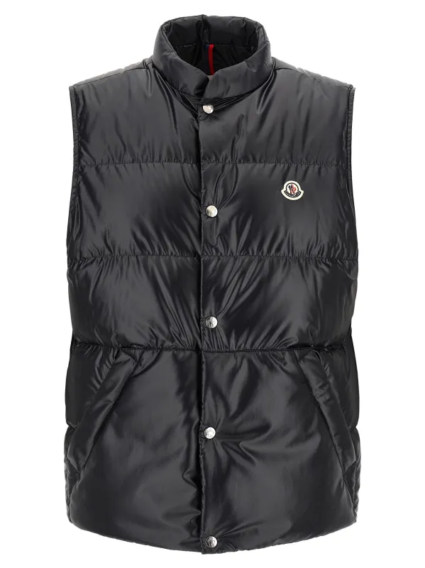 Restigo Gilet Blue made by Moncler