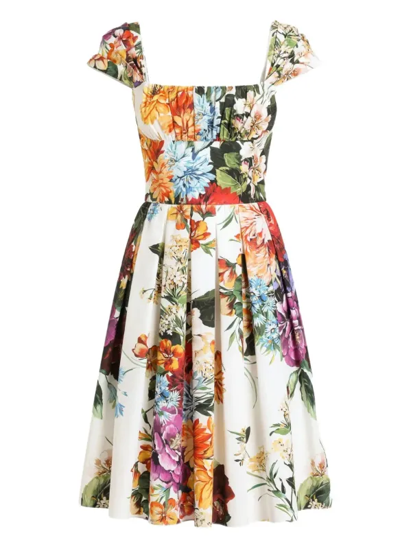 Floral Print Dress made by Dolce & Gabanna